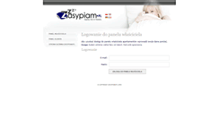 Desktop Screenshot of panel.zasypiam.pl